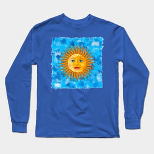 Summer sun painting Long Sleeve T-Shirt